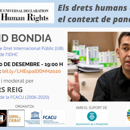 [Conferència] Els drets humans en el context de pandèmia