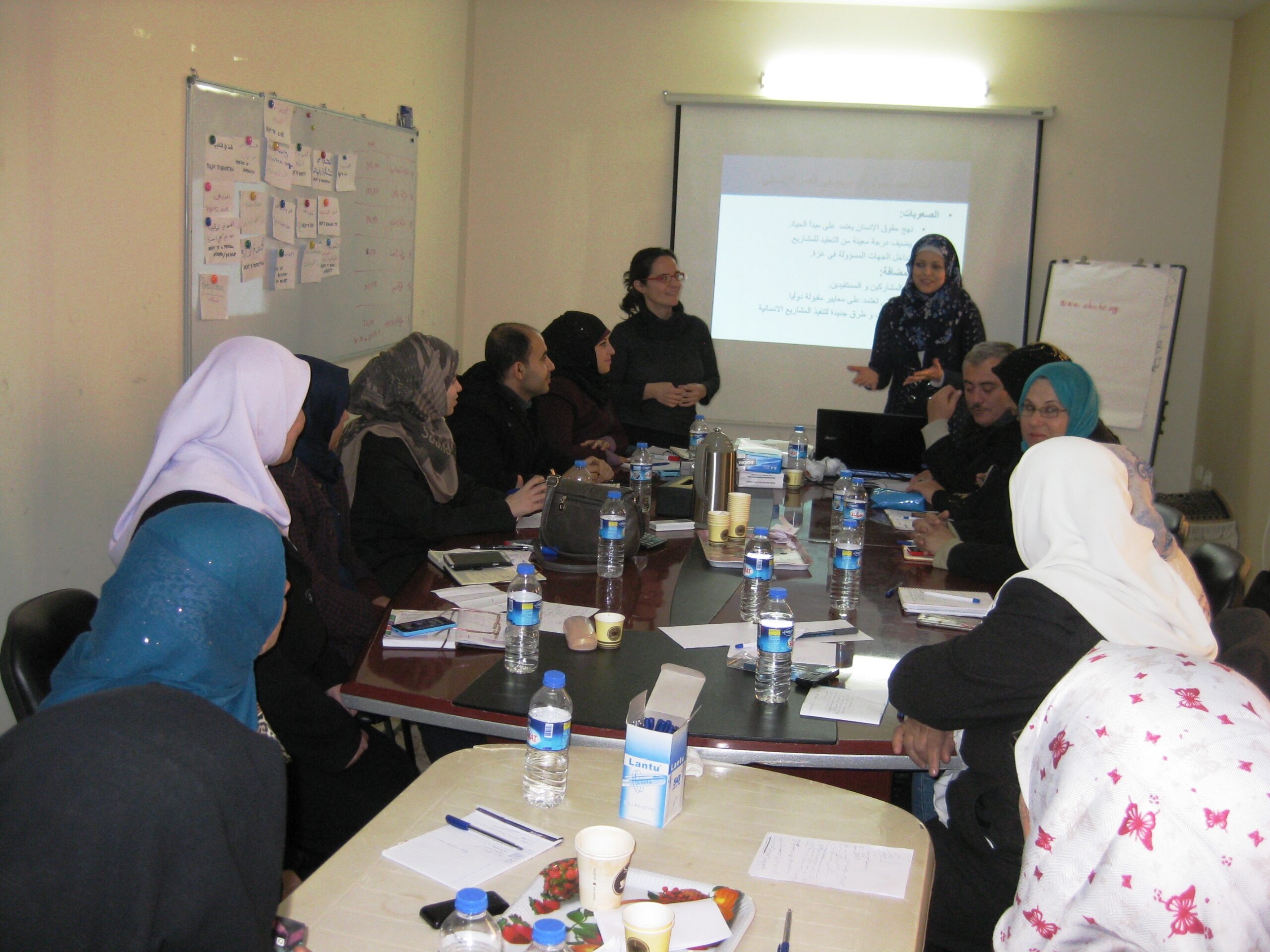 El Institut de Drets Humans de Catalunya (IDHC) visita la Franja de Gaza para impartir formación sobre Enfoque de Género y Basado en Derechos Humanos (EGyBDH)