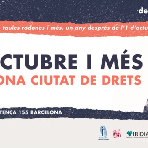 1 d’Octubre i Més. Barcelona ciutat de drets