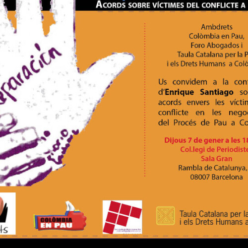 Acords sobre víctimes del conflicte a Colòmbia