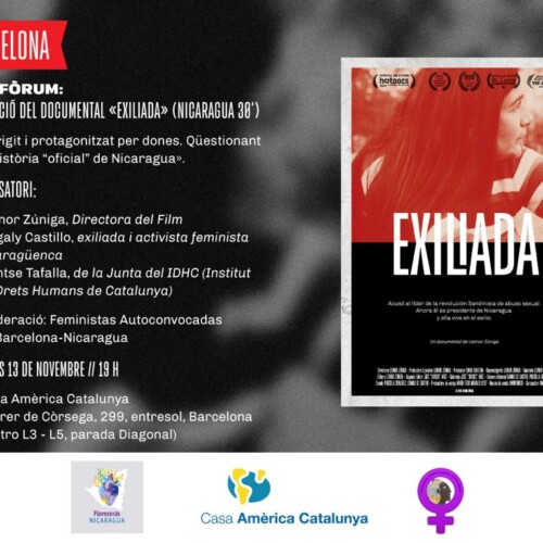 Exiliada: projecció de documental i conversatori posterior