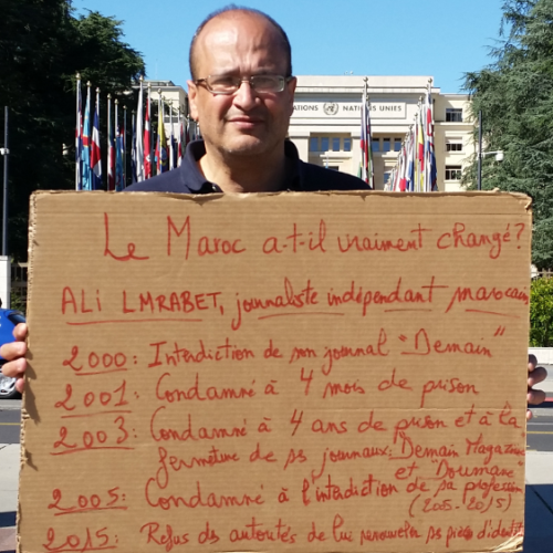 El periodista marroquí Ali Lmrabet, en vaga de fam de nou, 10 anys després, per denunciar un nou atemptat a les llibertats individuals i col·lectives al règim alauí