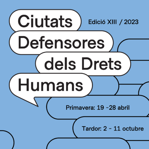 Ciutats Defensores dels Drets Humans (primavera 2023)