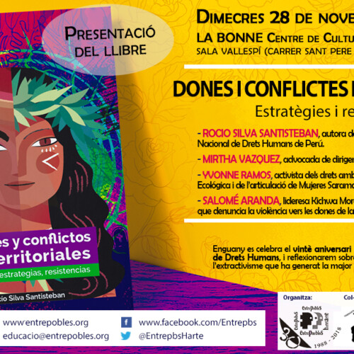 Dones i conflictes ecoterritorials. Estratègies i resistències feministes.