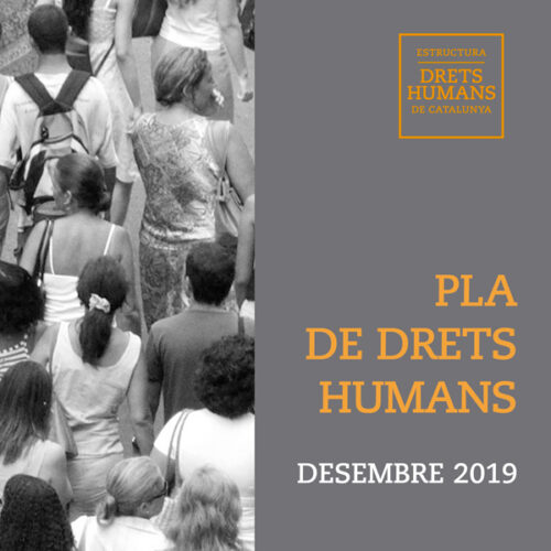 L’Estructura de Drets Humans de Catalunya presenta el Pla de drets humans de Catalunya (2020-2023)