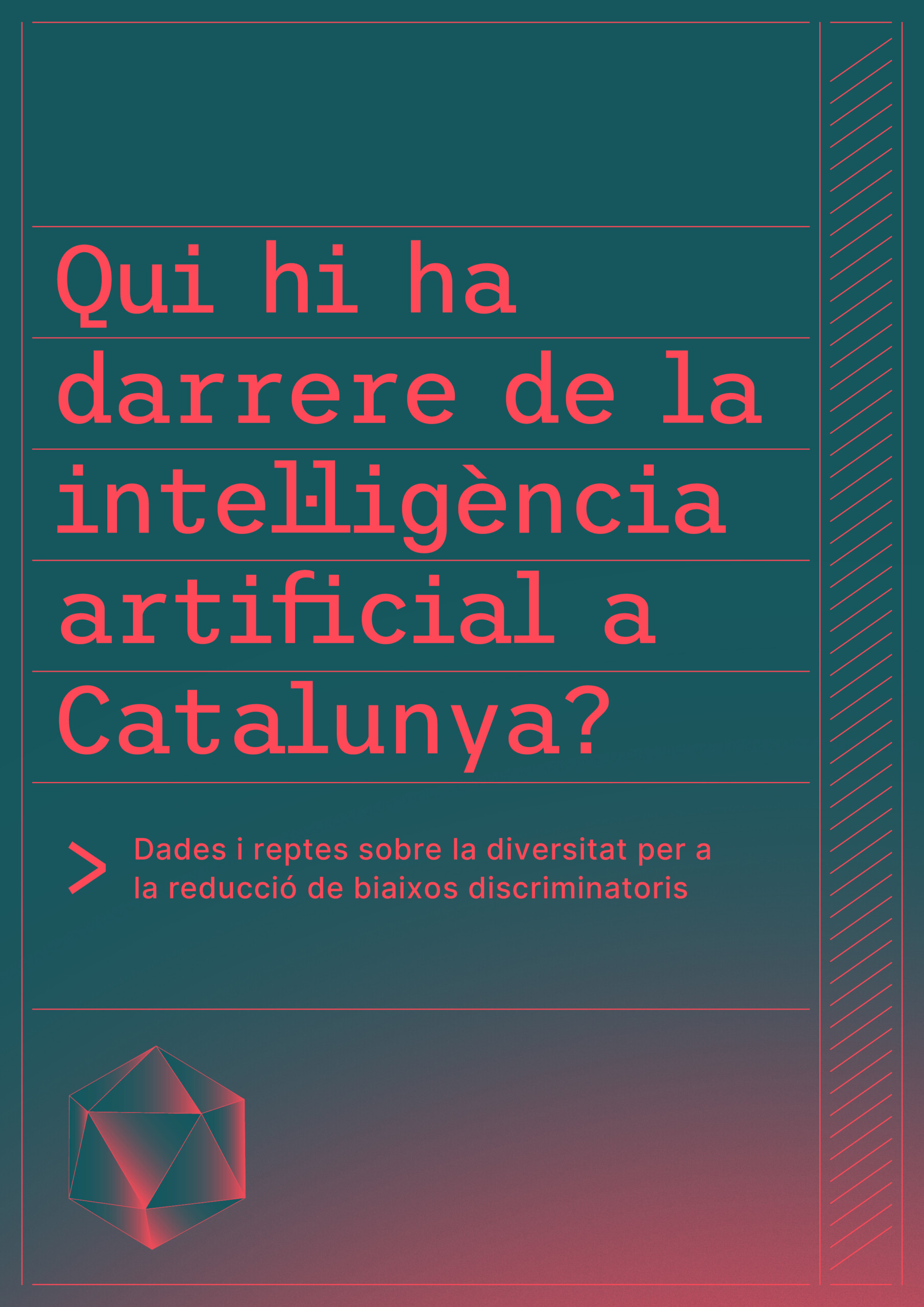 Qui hi ha darrere de la intel·ligència artificial a Catalunya? Dades i reptes sobre la diversitat per a la reducció de biaixos discriminatoris