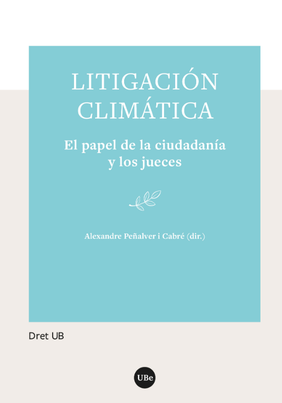 Litigació climàtica. El paper de la ciutadania i els jutges