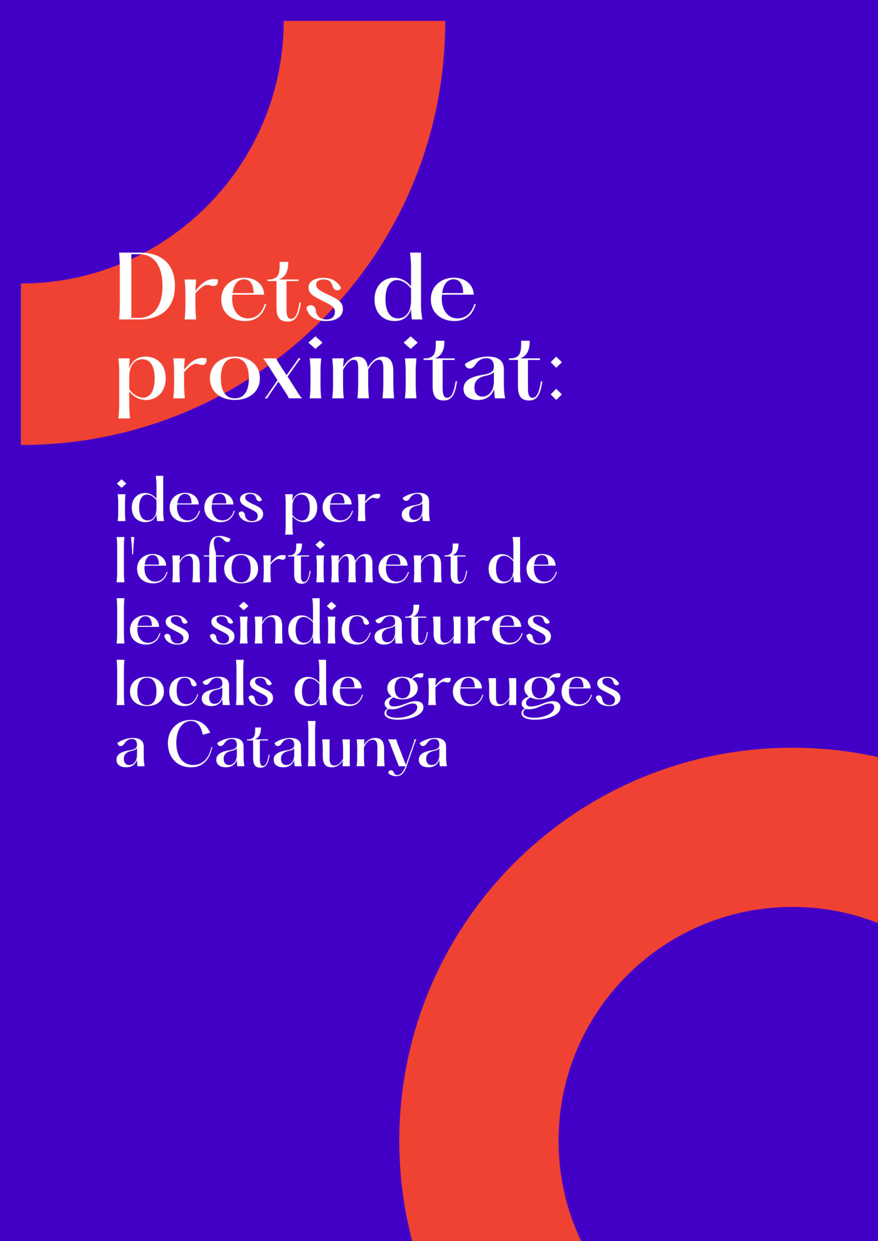 Drets de proximitat: idees per a l’enfortiment de les defensories locals de drets humans a Catalunya