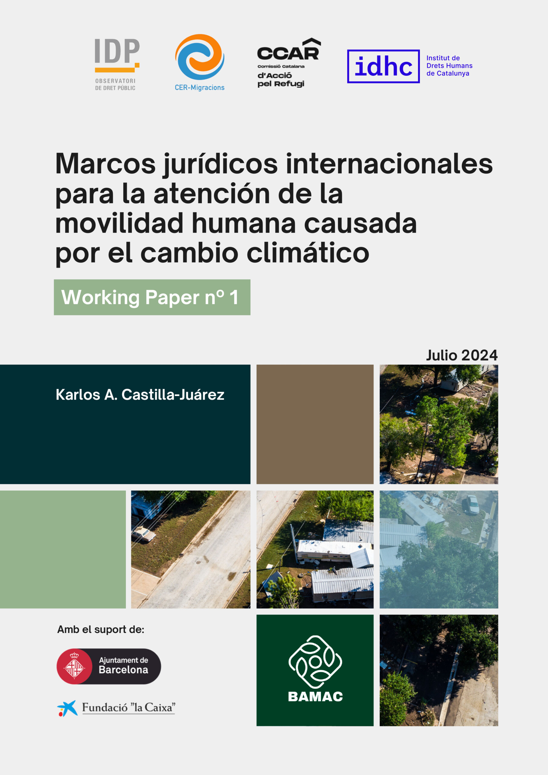 Marcs jurídics internacionals per a l’atenció de la mobilitat humana causada pel canvi climàtic