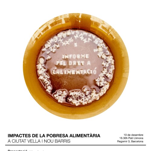 Presentación del Informe sobre el derecho de alimentación en Cataluña