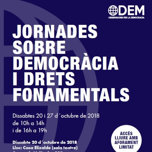 Jornadas sobre democracia y derechos fundamentales