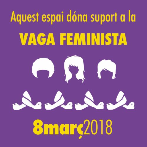 8 de març – Dia Internacional de les Dones. L’IDHC se suma a la #VagaFeminista
